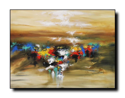 Here and There - Abstract Painting