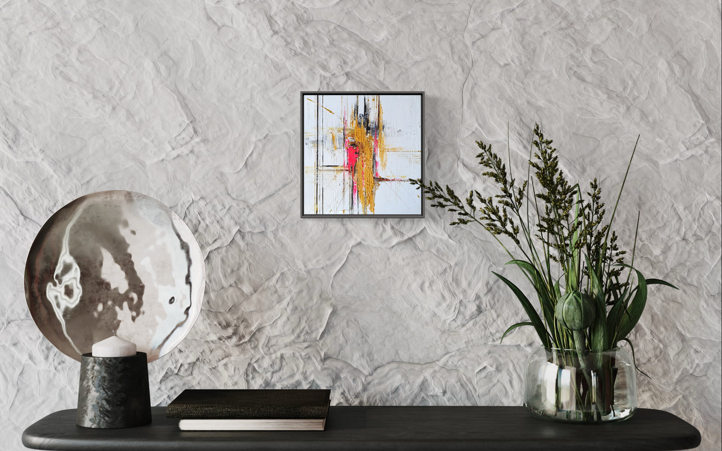 Mustard Junction - Abstract Painting