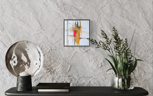 Mustard Junction - Abstract Painting