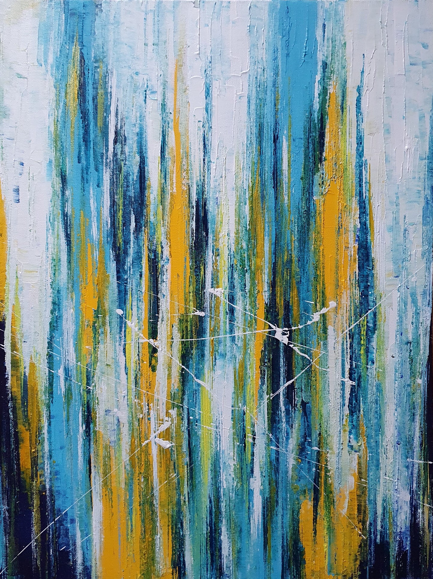Blissful Stroke - Abstract Painting