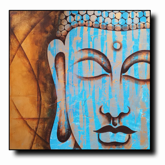 The Ethereal Beauty Of Lord Buddha Painting By Fine Artist Anjali