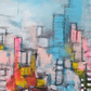 City Rhythms – Abstract Cityscape in Vibrant Colors”