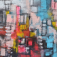 City Rhythms – Abstract Cityscape in Vibrant Colors”